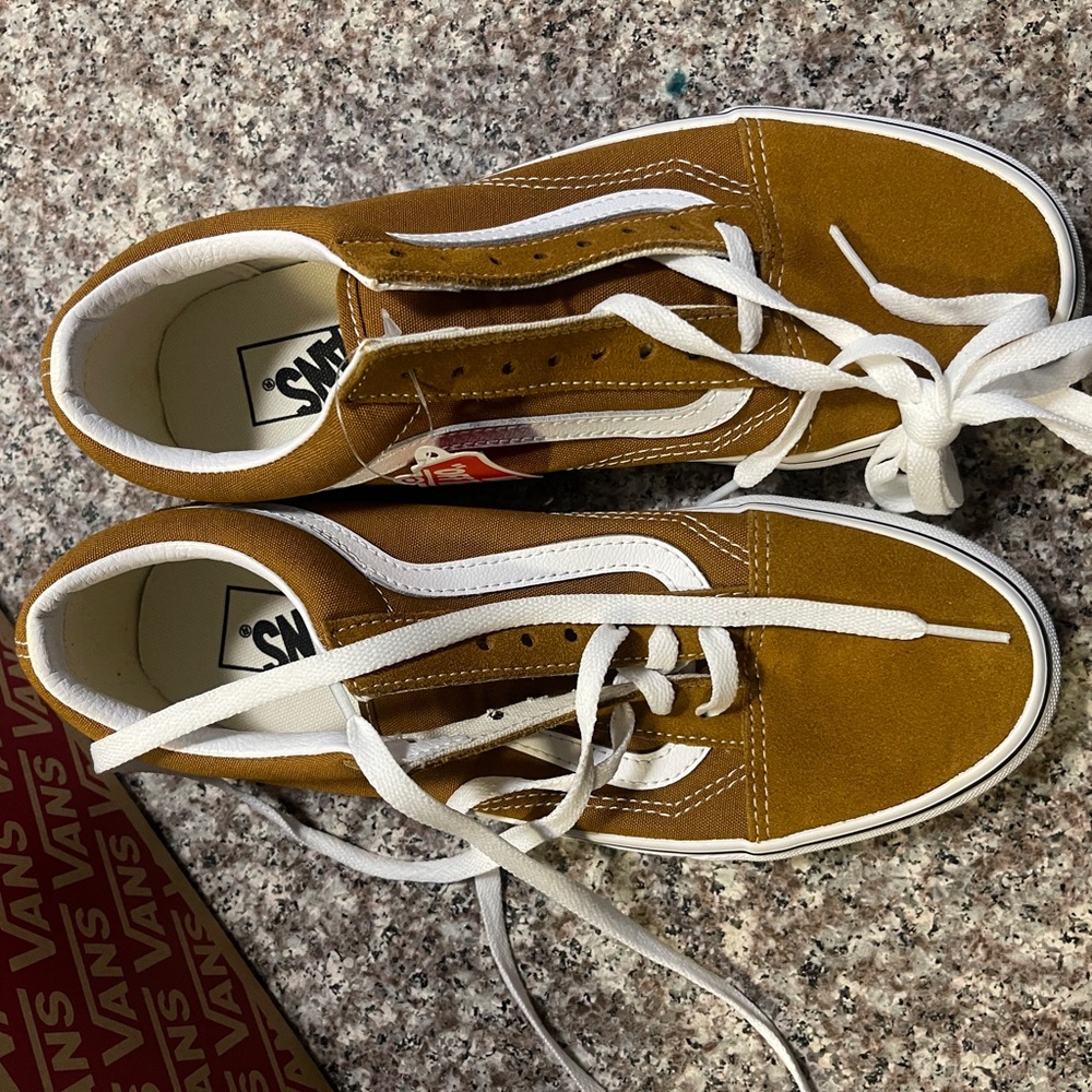 Vans Mustard Yellow Sneakers